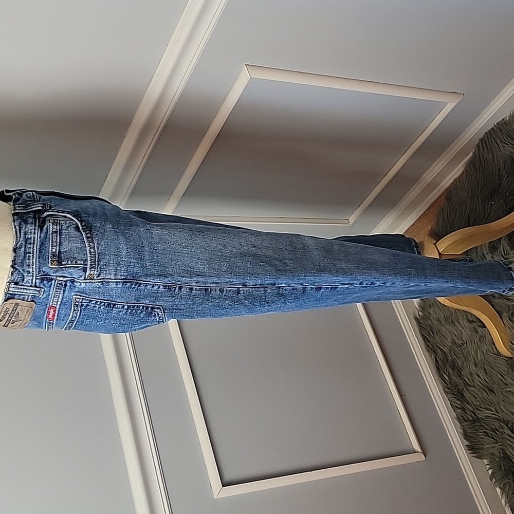 WRANGLER Boy's Classic Boot Medium Wash Basic Casual Bootcut Denim‎ Jeans 16R - Picture 4 of 8